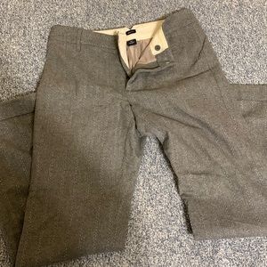 GAP PINSTRIPE ROLLED PANTS